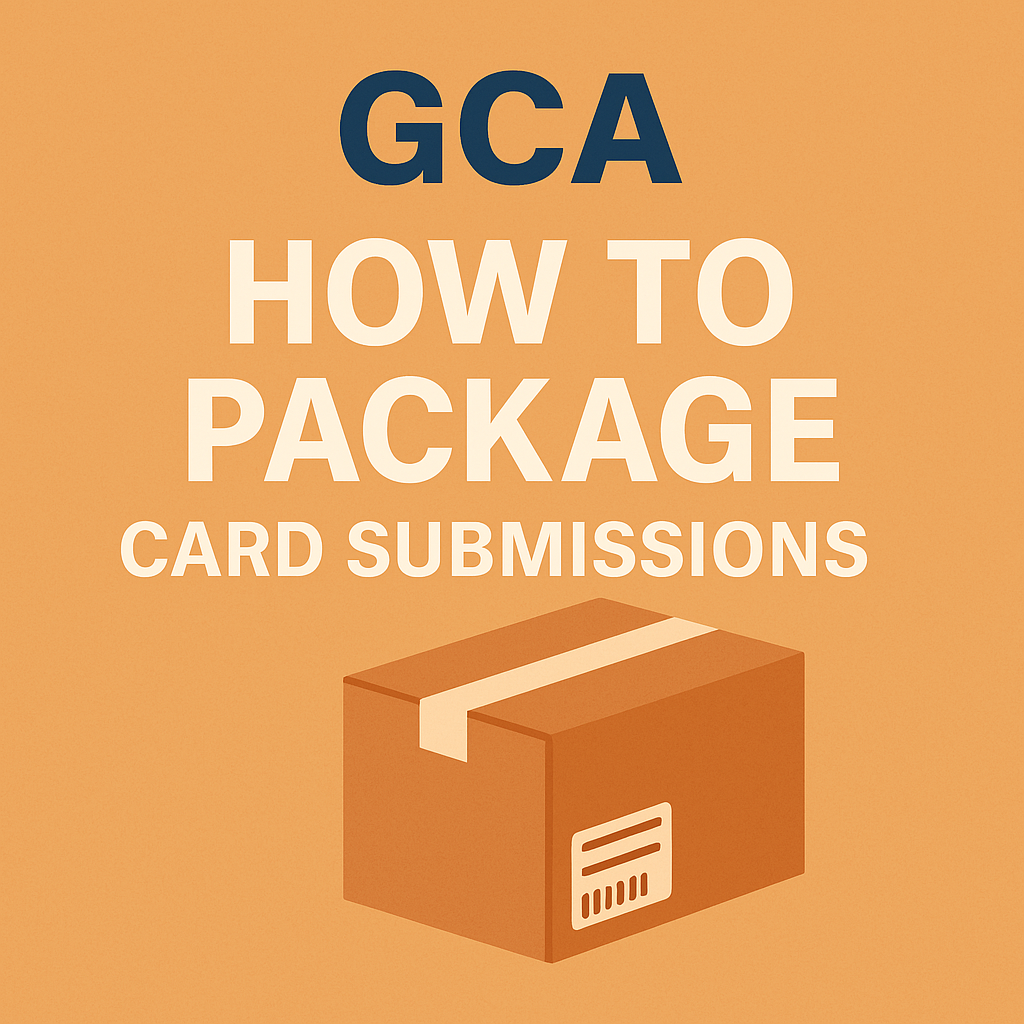 📦 How to Package Your Card Submission for GCA (Graded Cards Australia)
