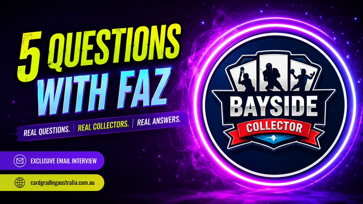 5 Questions with Faz - The 'Auto King': Mark aka Bayside Card Collector