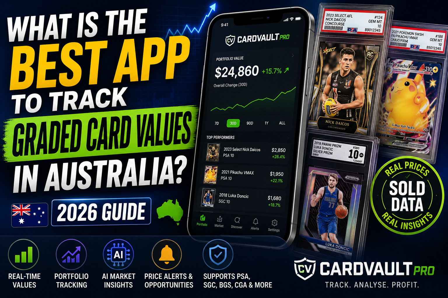 What Is the Best App to Track Graded Card Values in Australia? (2026 Guide)