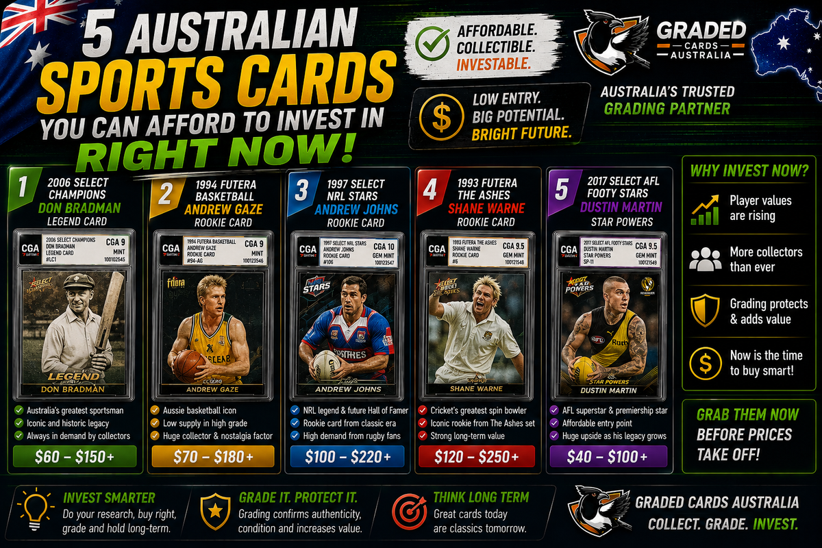 5 Australian Sports Cards You Can Afford to Invest in RIGHT NOW!