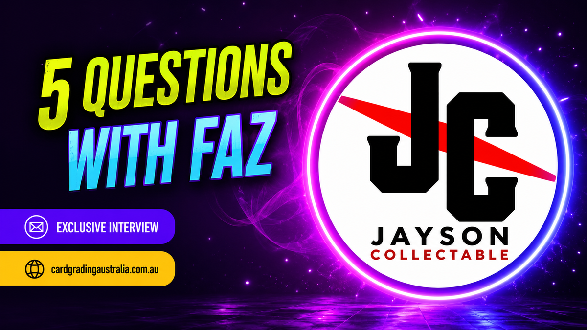 5 Questions with Faz - Jayson Collectable