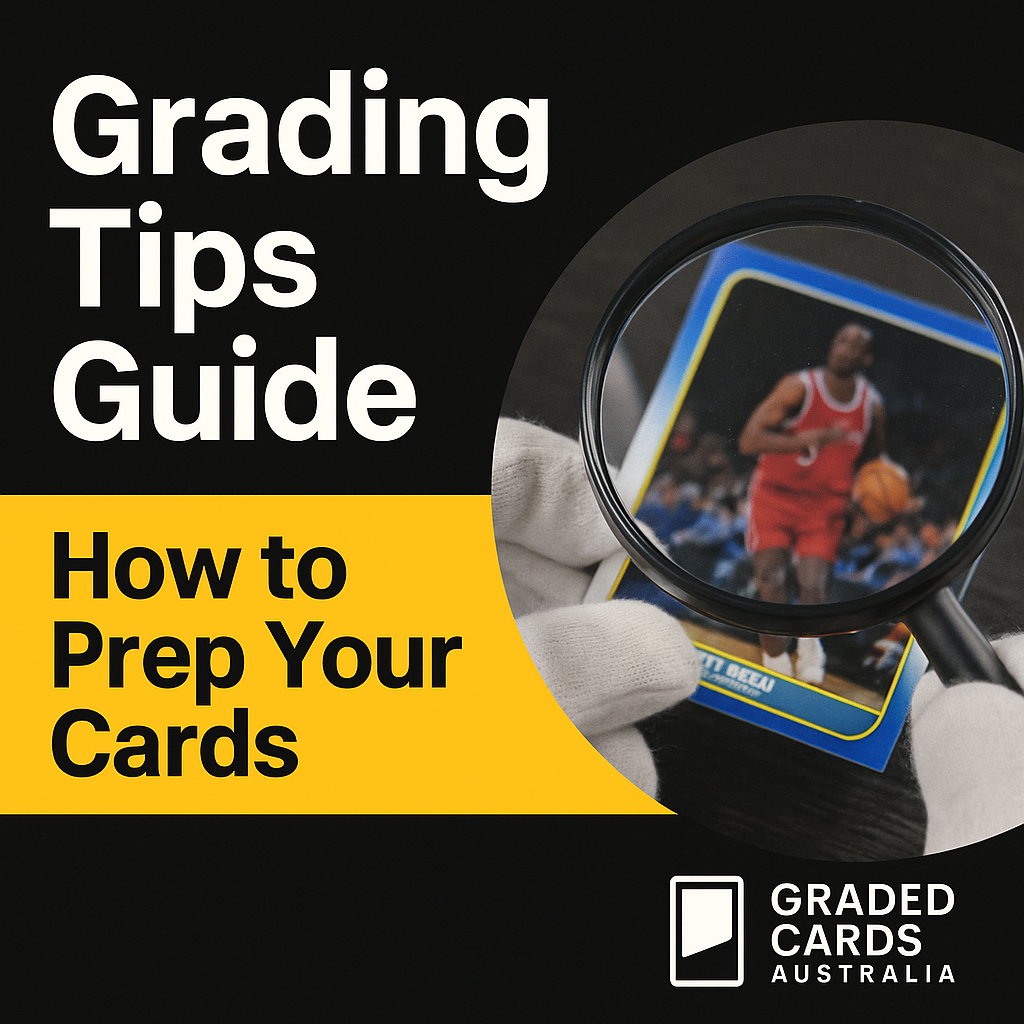 Grading Tips Guide: How to Prepare Your Cards for PSA, SGC, BGS & More