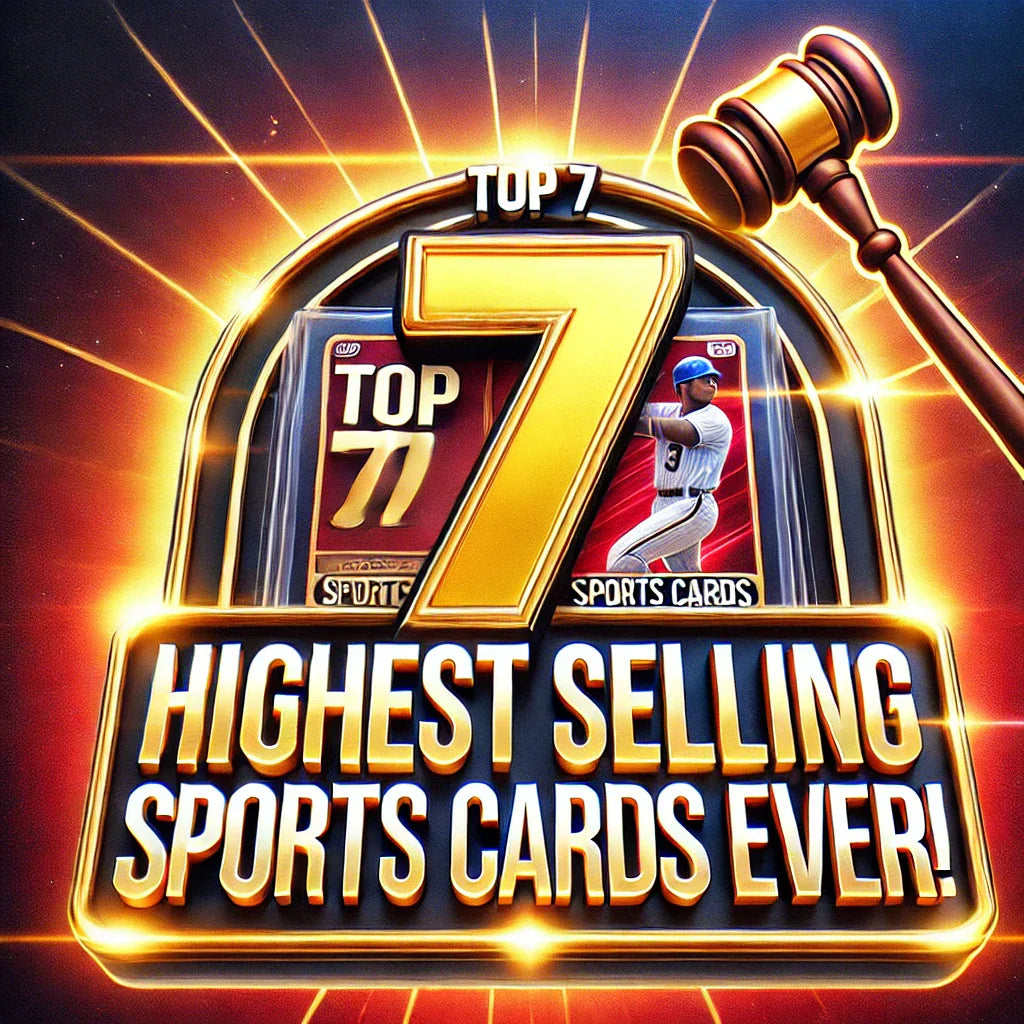 Top 7 Highest Selling Sports Cards Ever!