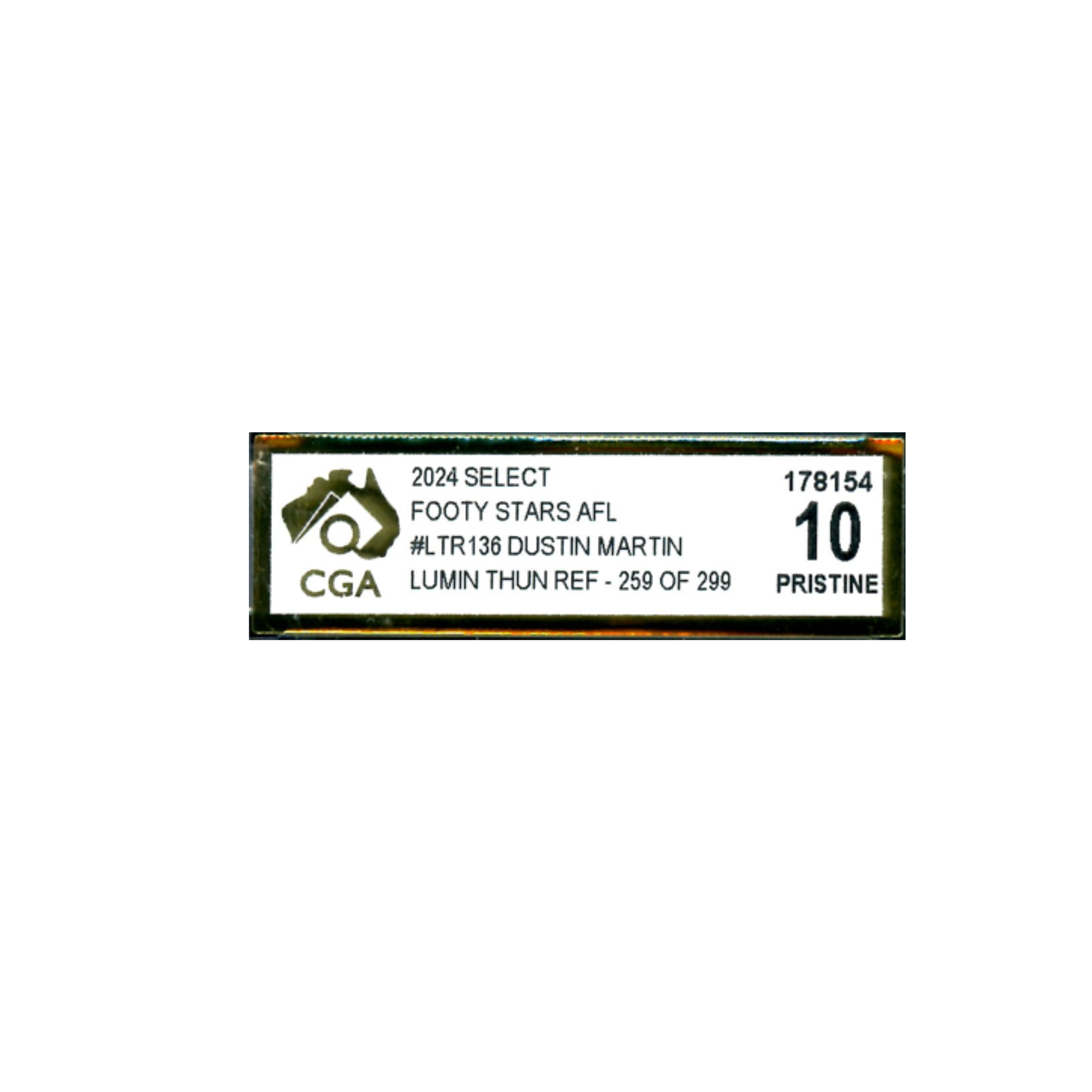 Card Grading Australia Standard